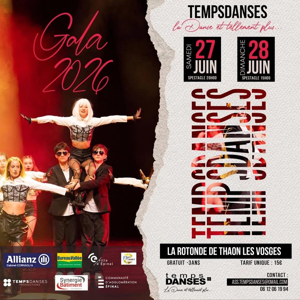Gala 2026 - TempsDanses, la danse et tellement plus...