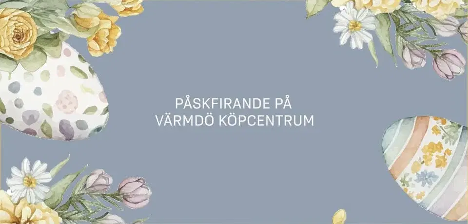 Påskfirande på Värmdö Köpcentrum