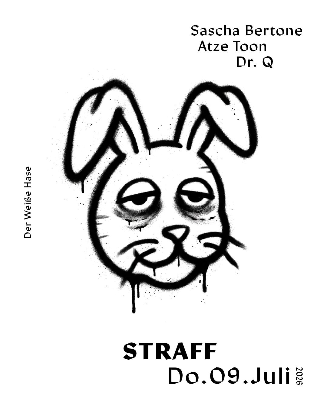 STRAFF / Thursday Techno / 5€ until 1 AM