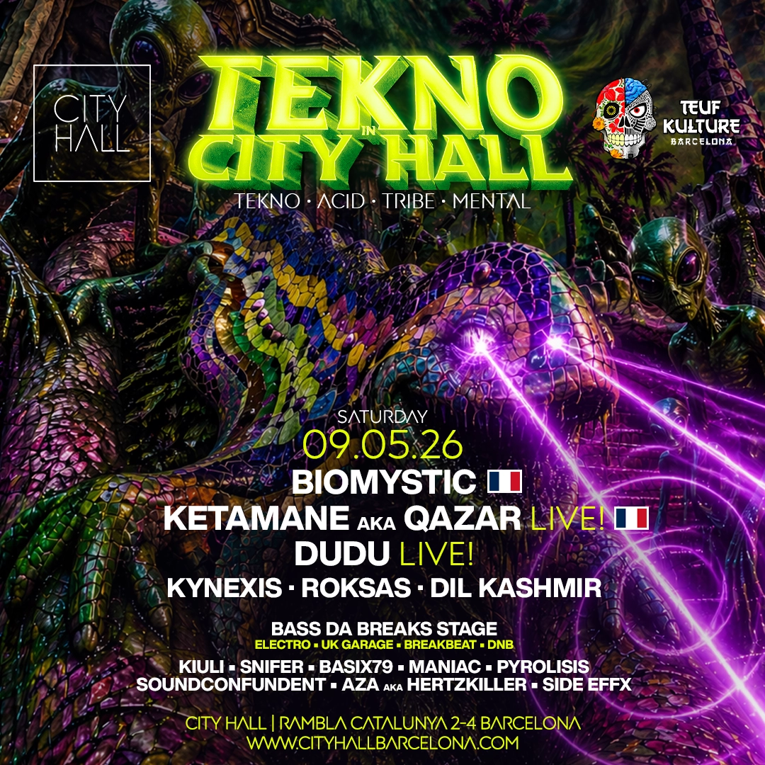 Teuf Kulture pres. TEKNO in City Hall