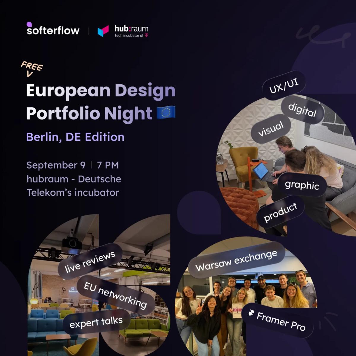 European Design Portfolio Night X Berlin 🇪🇺