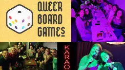 Queer 🏳️🌈 Boardgames 🎲 & Karaoke🎤 Juegos de Mesa🃏 LGBT+🌈 y Karaoke👨🏼🎤