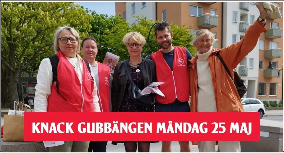 Knacka med oss i Gubbängen!