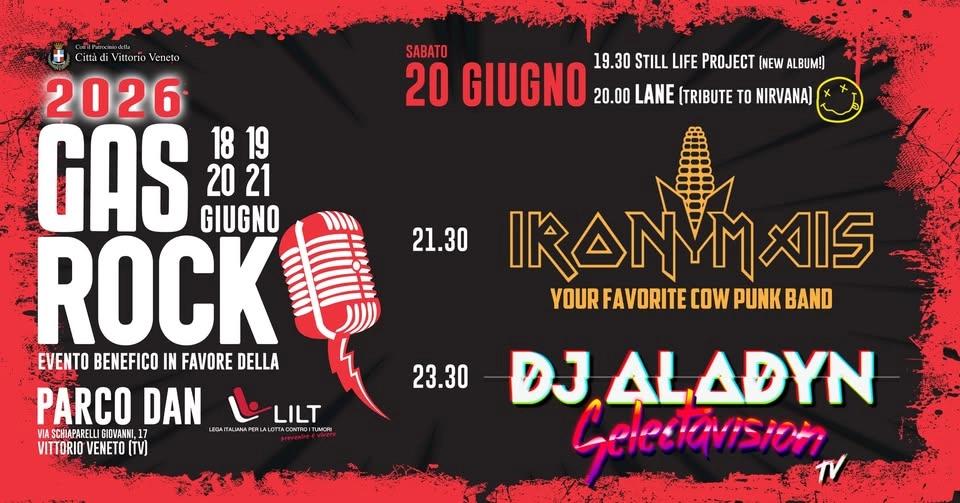 i๐ฅ ๐A๐A๐O S๐R๐ d๐l G๐S R๐C๐ // LANE (Nirvana Tribute) // IRON MAIS (Cow Punk) // DJ ALADYN