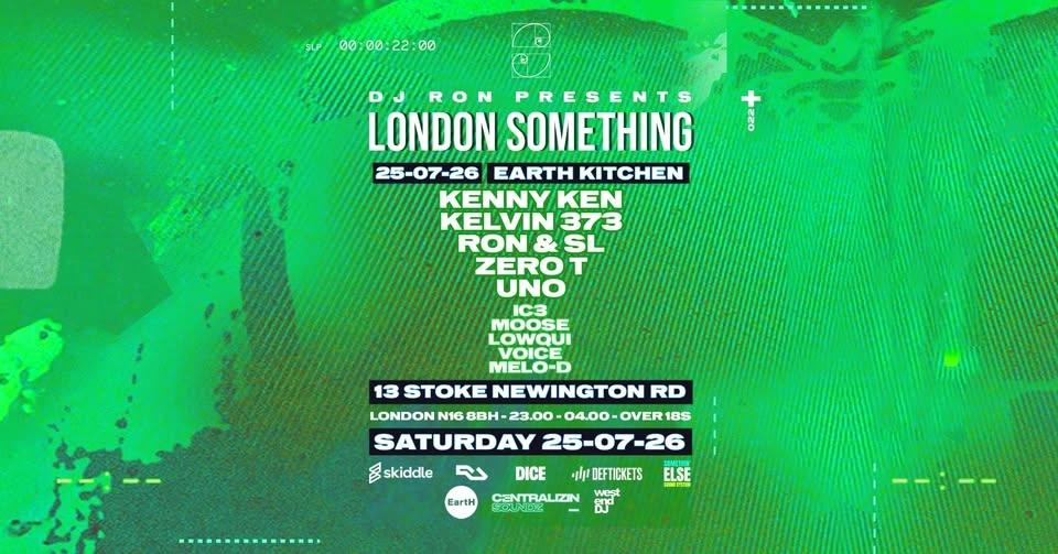 Drum & Bass London: London Jungle Drum & Bass: Kenny Ken, Kelvin 373, IC3 + More