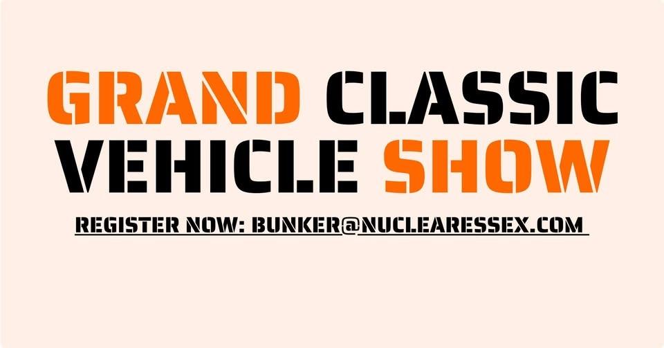 Secret Nuclear Bunker Grand Classic Vehicle Show