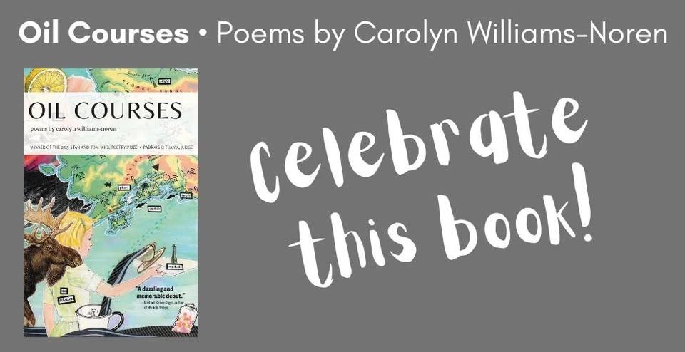 Celebrate Oil Courses (poems) AND a writer-made book of "This is good." comics!