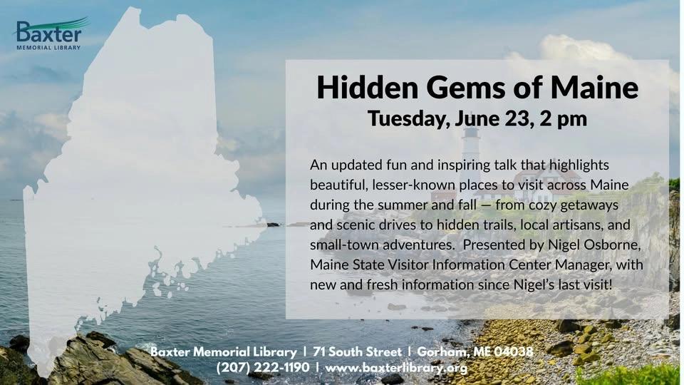 Hidden Gems of Maine