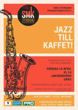 Jazz till kaffet och söndagspromenaden - och kanske en svängom på dansgolvet!!
