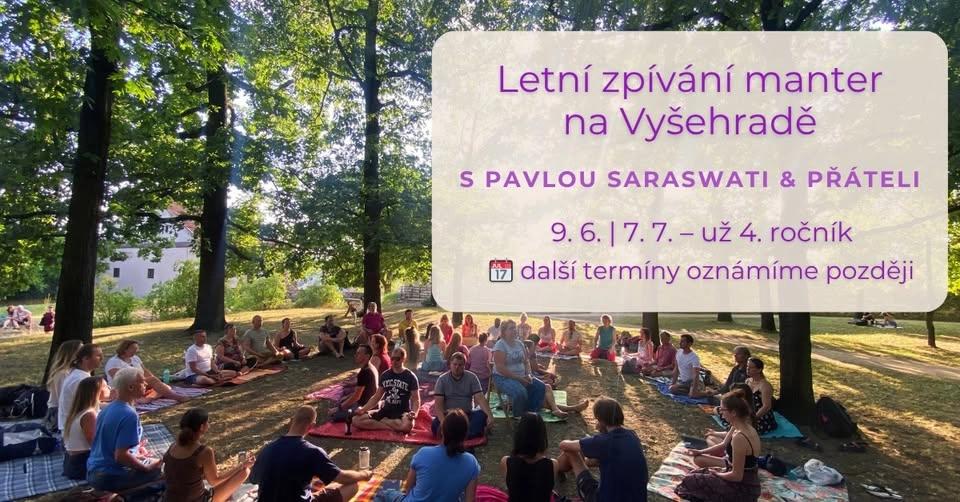 Mantry na Vyšehradě: Kírtan pod širým nebem