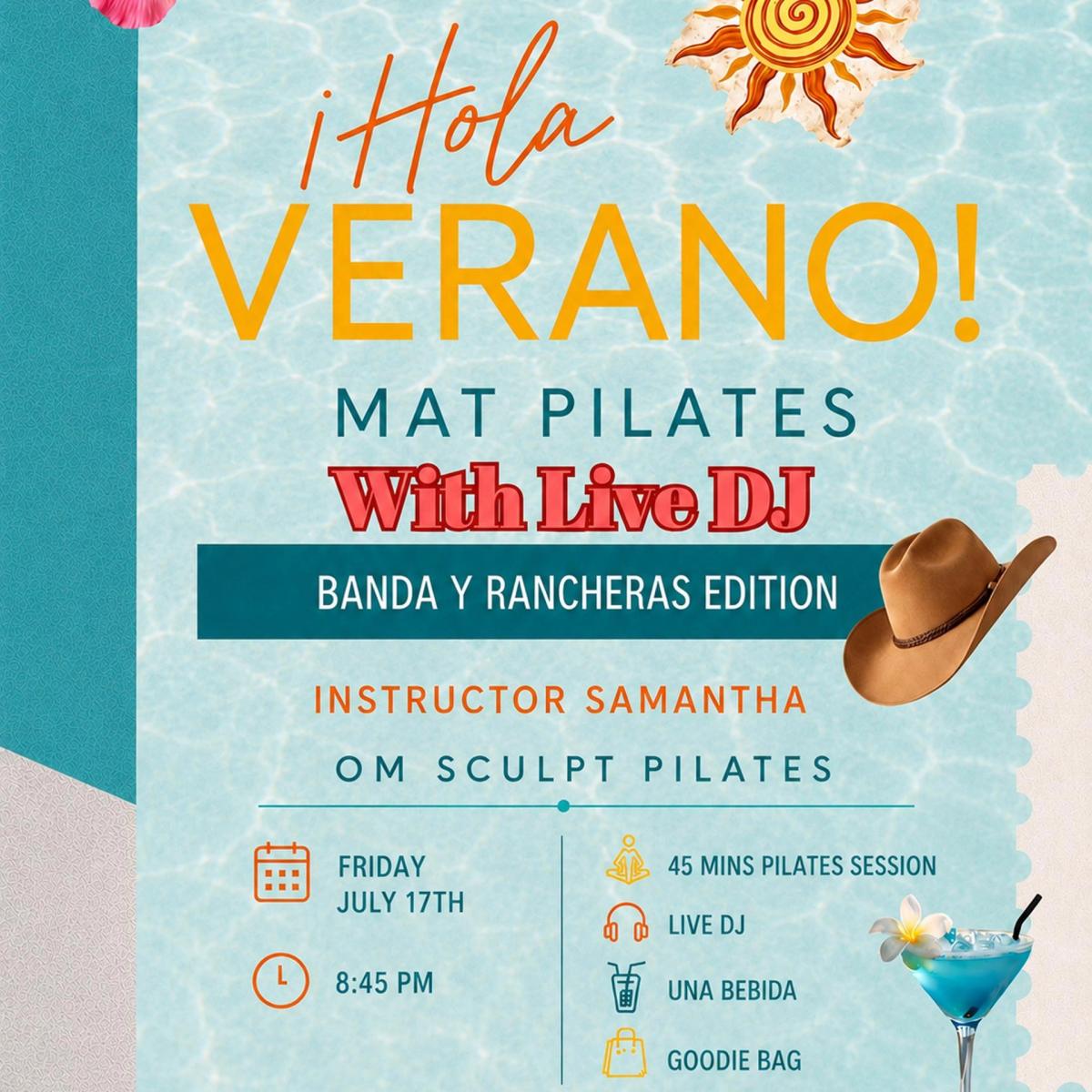 Verano Mat Pilates Banda Y Rancheras Edition 🍓🌞