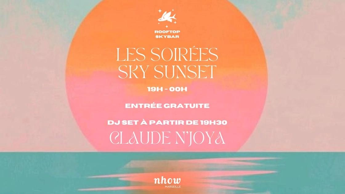 Les Sky Sunset I Rooftop Skybar I Dj Claude Njoya - 29.07