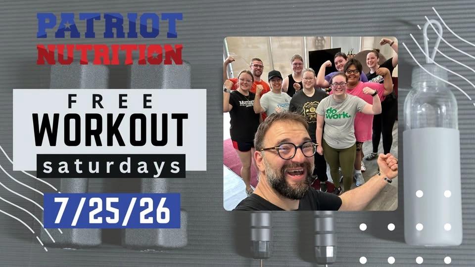 FREE Workout @Patriot Nutrition