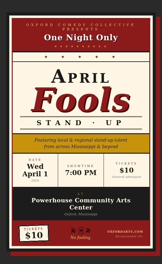 April Fools Stand Up by Oxford Comedy Collective