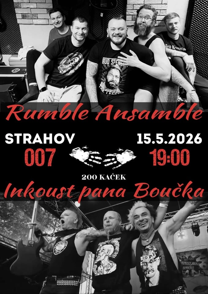 Inkoust pana Boučka + Rumble Ansamble / Klub 007 Strahov
