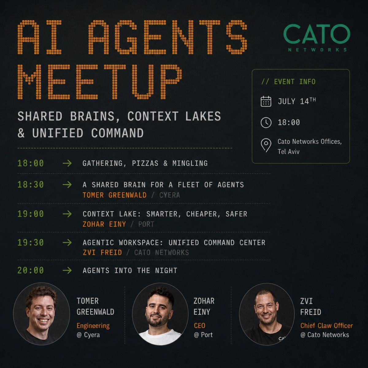AI Agents Meetup: Shared Brains, Context Lakes & Unified Command Center