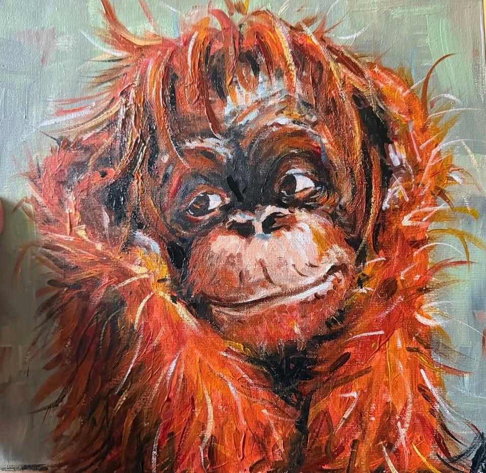 Clyde: Bad Hair? Don't Care! - Paint Evening in Colchester - Wednesday 29th July