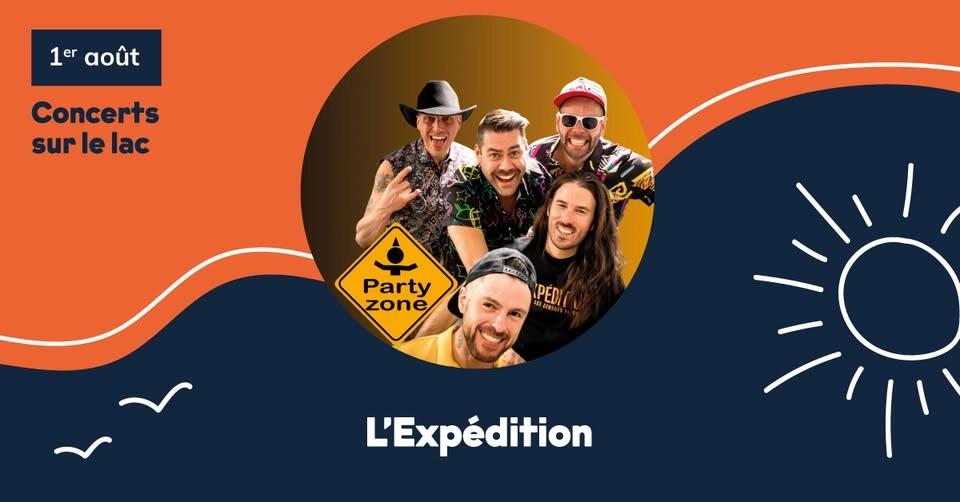 Concert sur le lac – L’Expédition – Hommage aux Cowboys Fringants 🤠