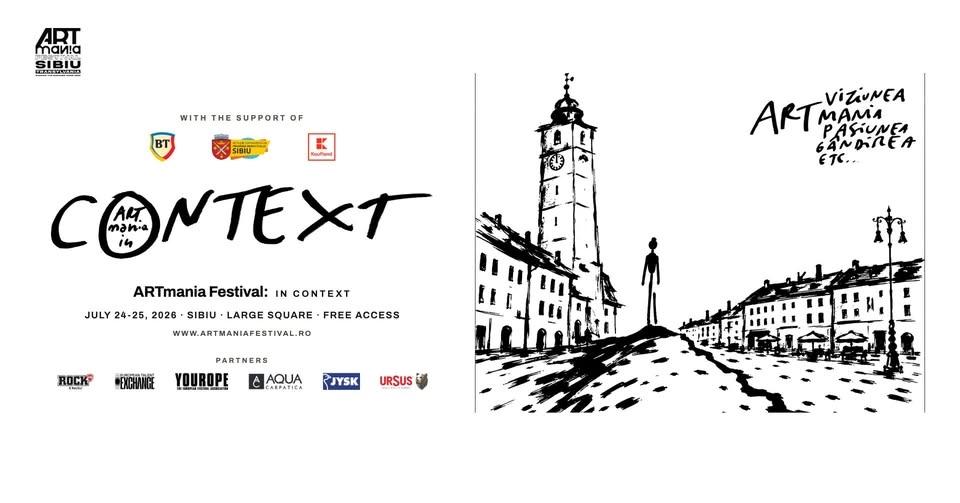 ARTmania Festival Sibiu 2026 “In Context”, 24 July