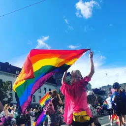 Rullskridsko-Sverige i Pride-paraden