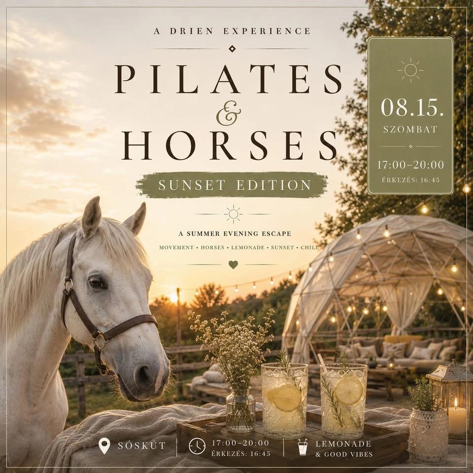 Pilates & Horses Sunset Edition - 08.15.