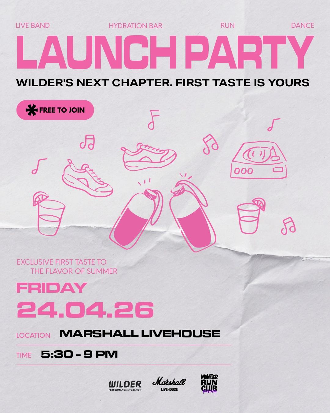 New Flavour Launch Party: Marshall Livehouse