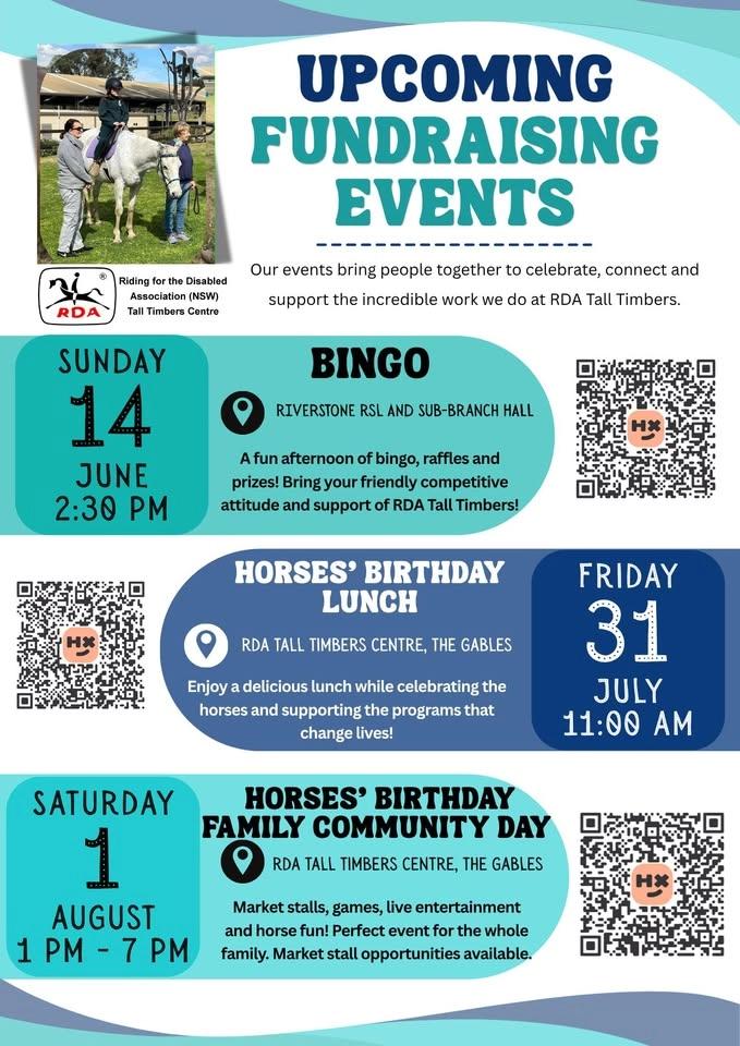 Horses' Birthday Lunch - Proudly Sponsored by Riverstone Business Park