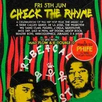 Check The Rhyme - A Night Of 90's Hip Hop