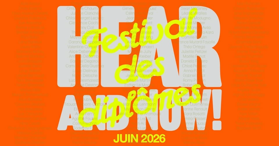 Festival des diplômes HEAR and now 2026