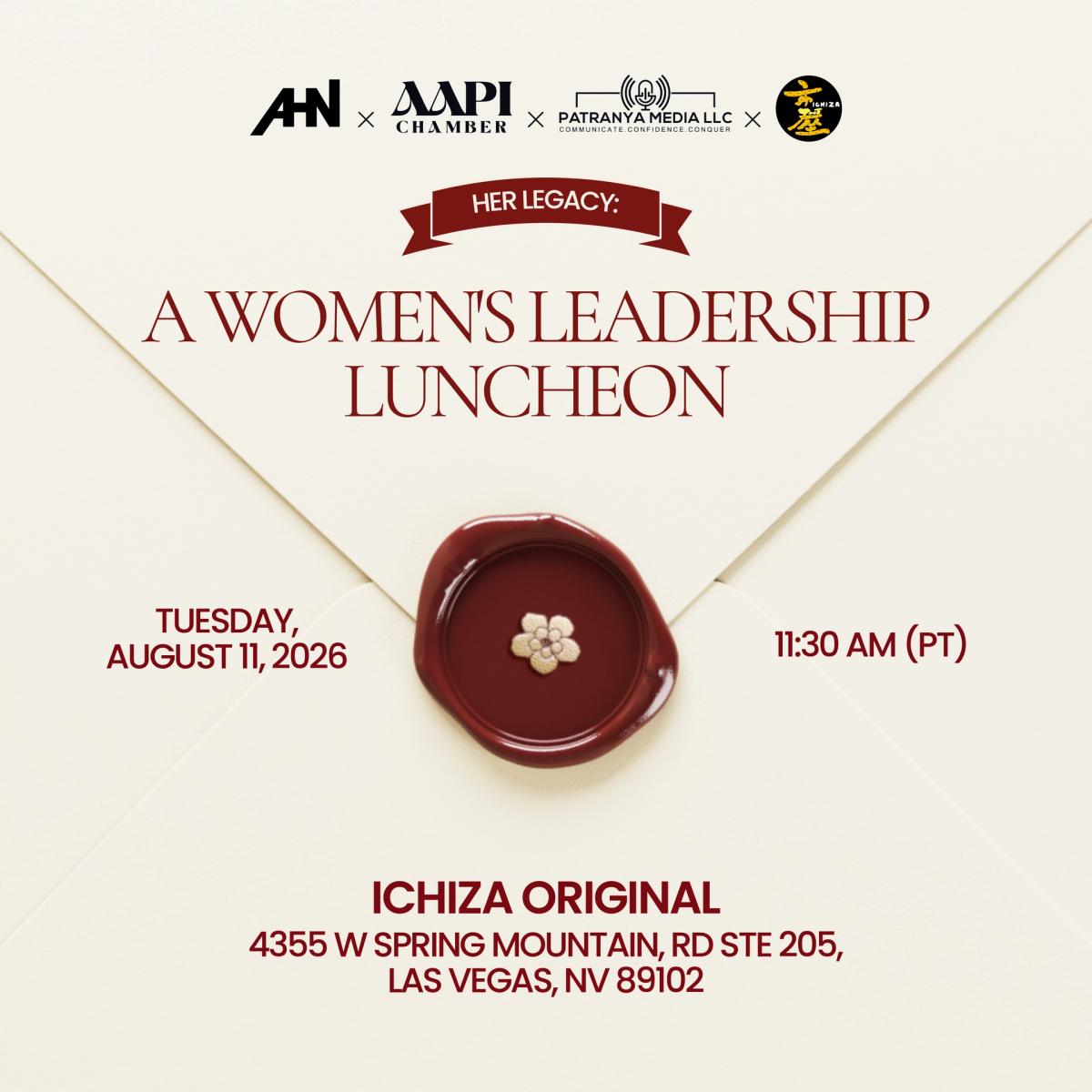 HER Legacy: A Women's Leadership Luncheon | Las Vegas