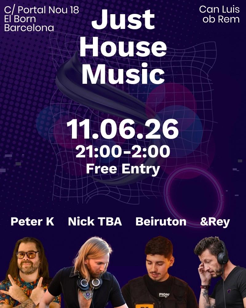 House Music - Free Entry