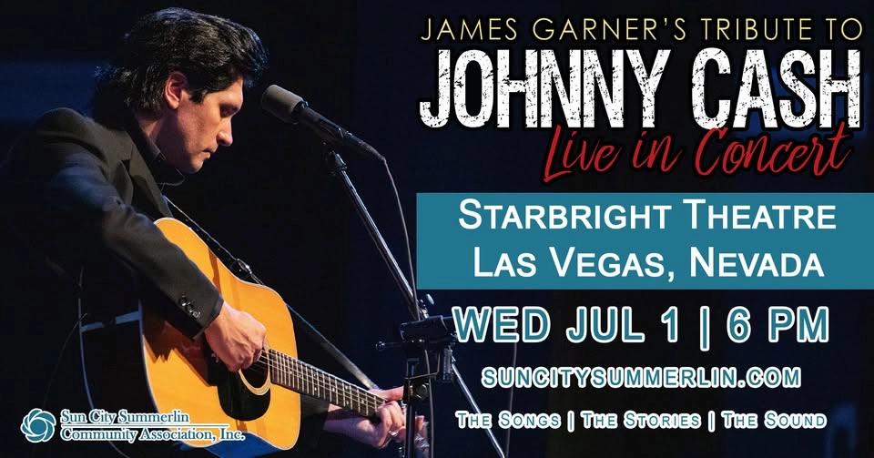 James Garner's Tribute to Johnny Cash | Las Vegas, NV