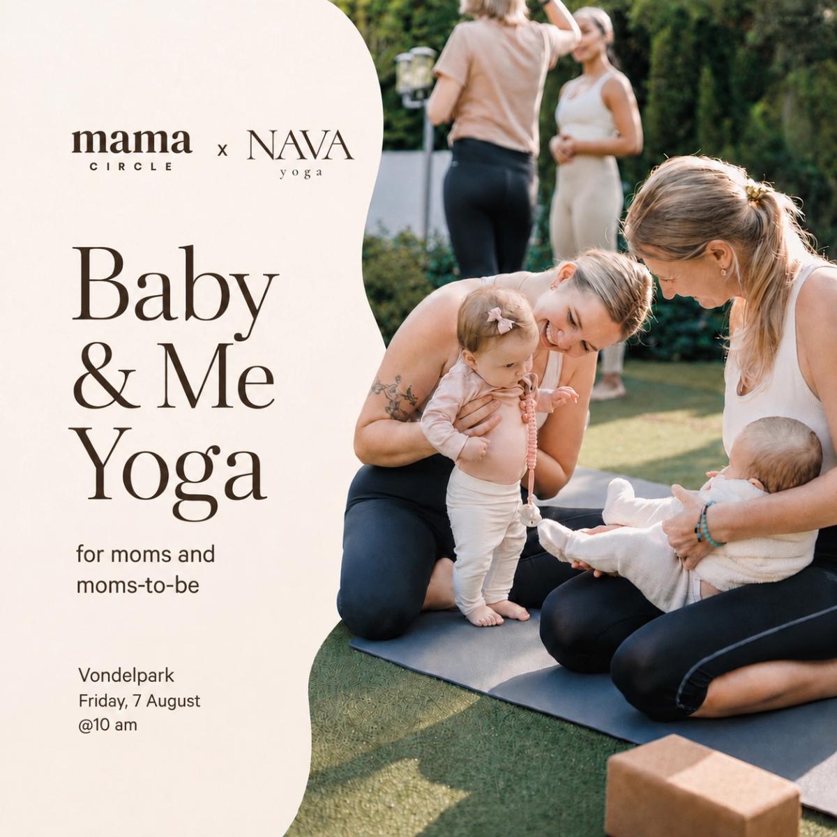 Baby & Me Yoga in Vondelpark