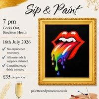 Corks Out - Rolling Stones Style Mouth