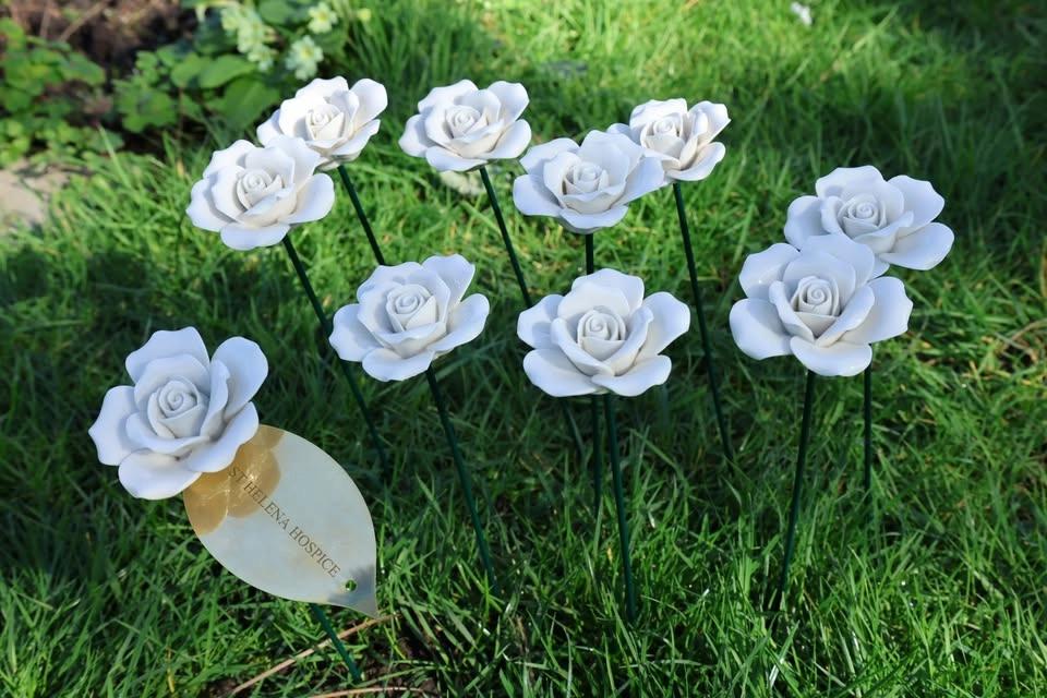 St Helena Hospice Roses for Remembrance Event