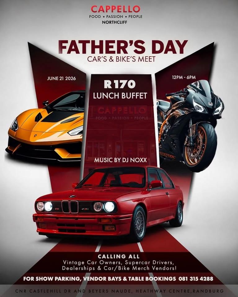 Father's Day African Buffet & Car Show