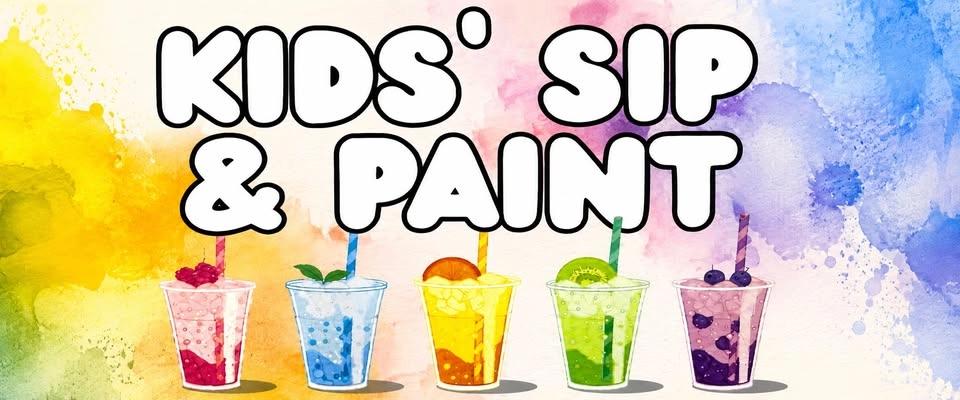 Kids' Sip & Paint (Ages 7-10)