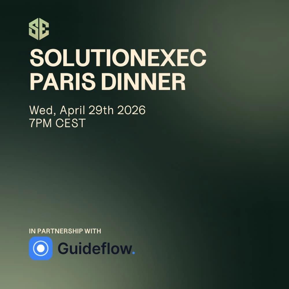 SolutionExec Paris Dinner
