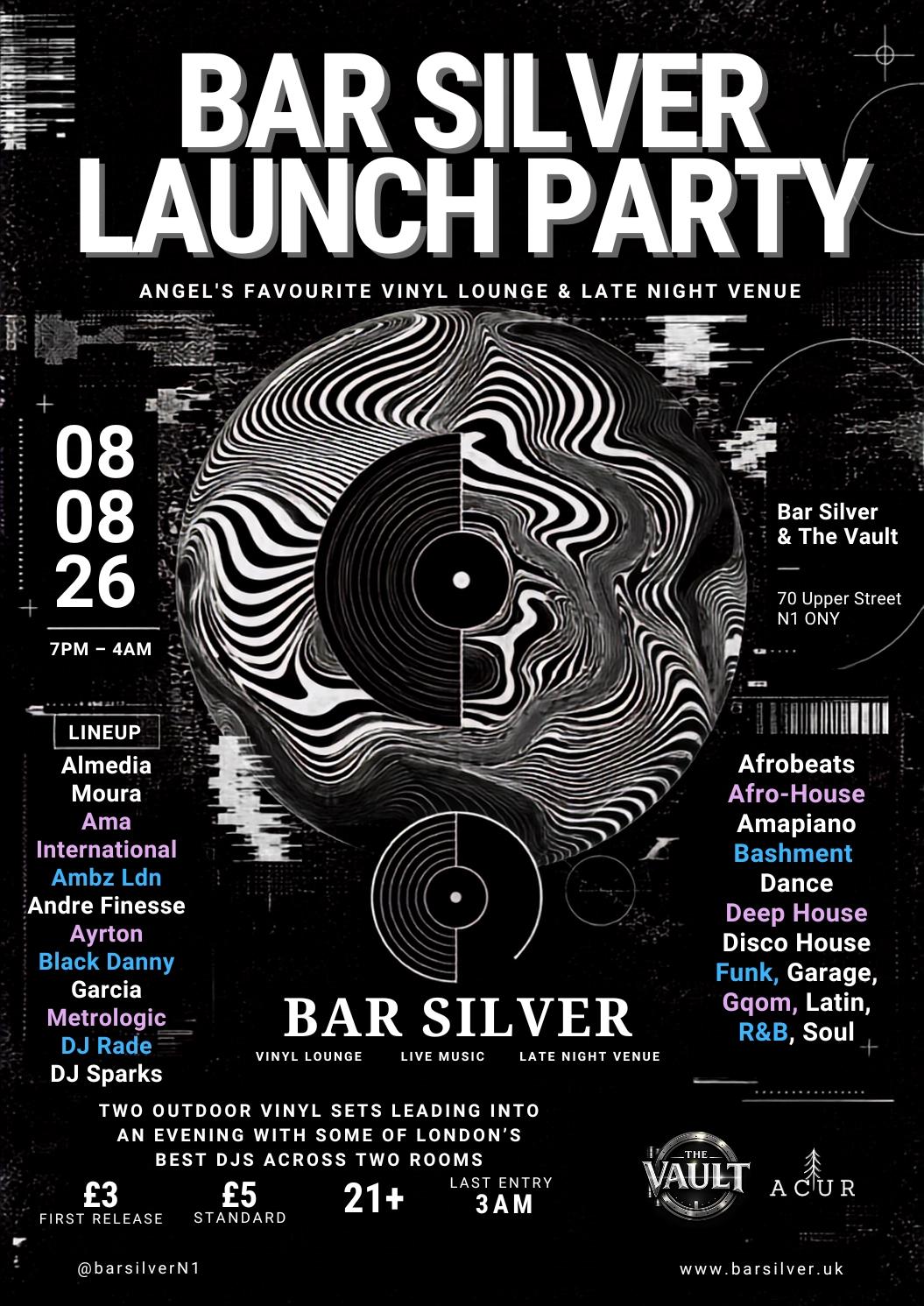 Bar Silver Launch Party