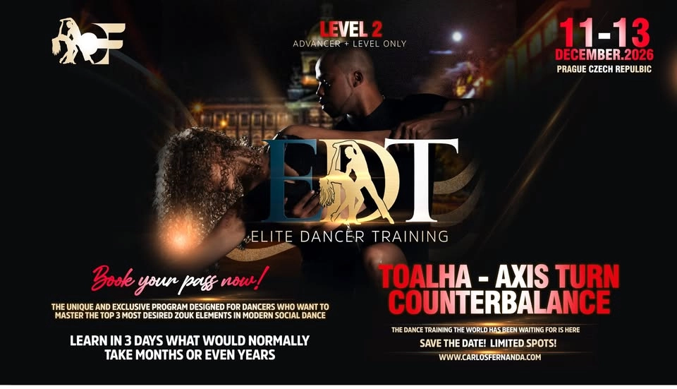 EDT Level 2🔥 Elite Dance Training with Toalha, Asis Tours & Counterbalance 🔥