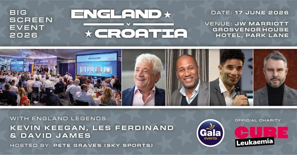 England v Croatia Big Screen Event