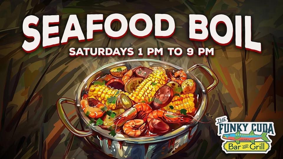 Seafood Boil Saturdays at The Funky Cuda
