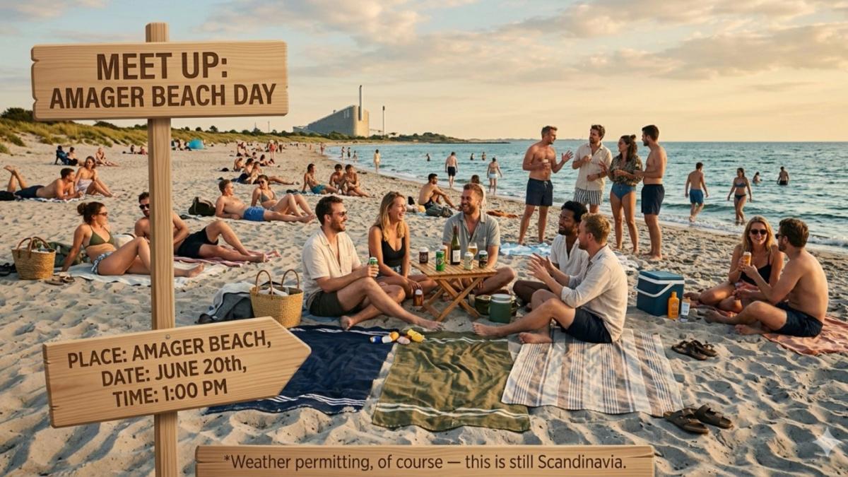 🌈 Rainbow Shores: Amager Beach Day