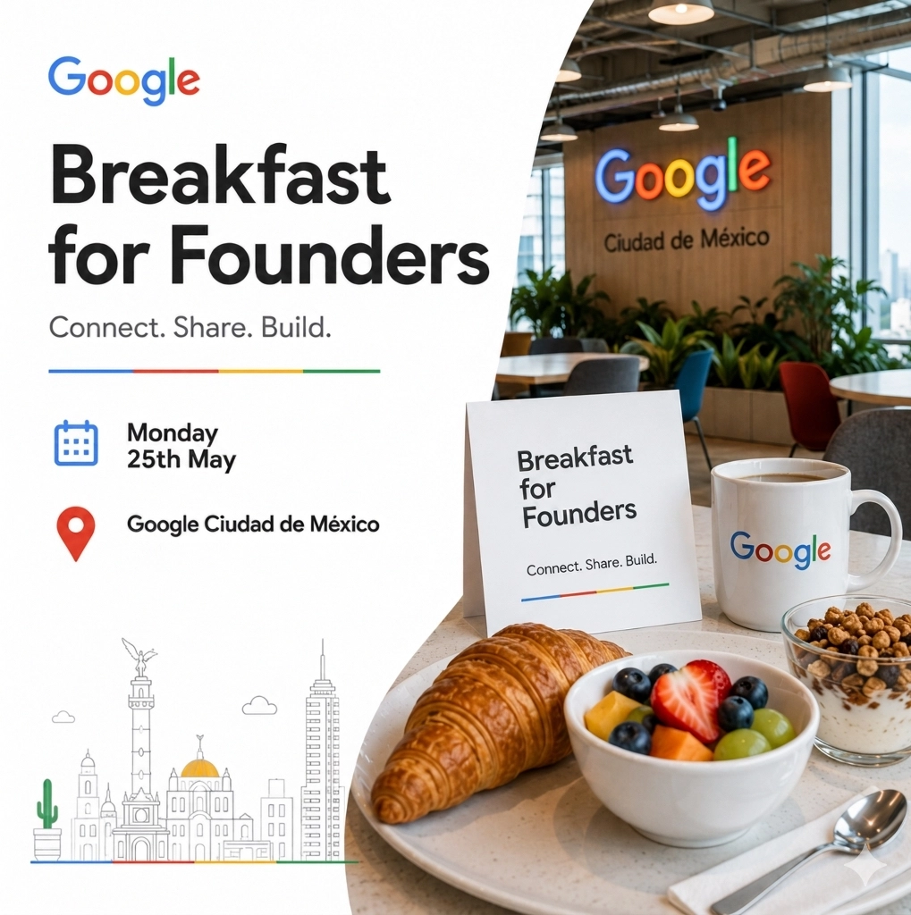 A Private Breakfast for Funded Founders at Google