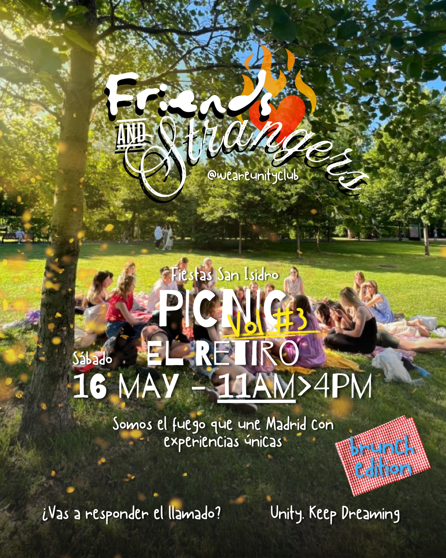 Picnic x Unity🌳☀️🧺(Brunch Edition San Isidro)❤️🔥☎️