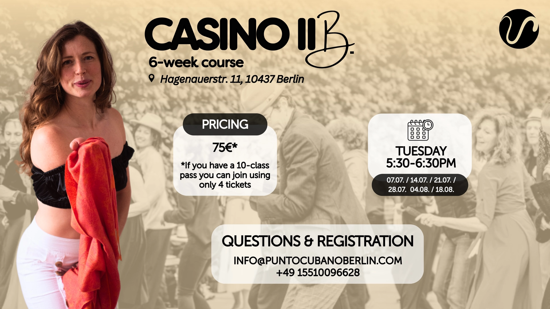 Free Trial Class: Salsa (Casino) II