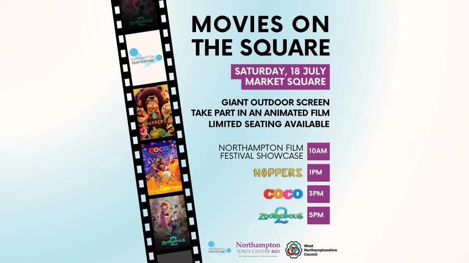 Movies on the Square - Northampton BID Outdoor Cinema