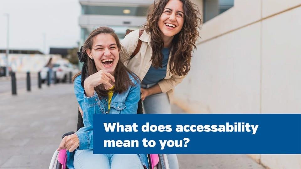 What Does Accessibility Mean to You? (NAAW Pop-Up Engagements)