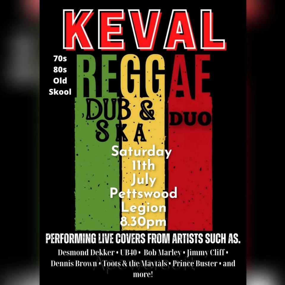 Keval Duo back at Pettswood Legion