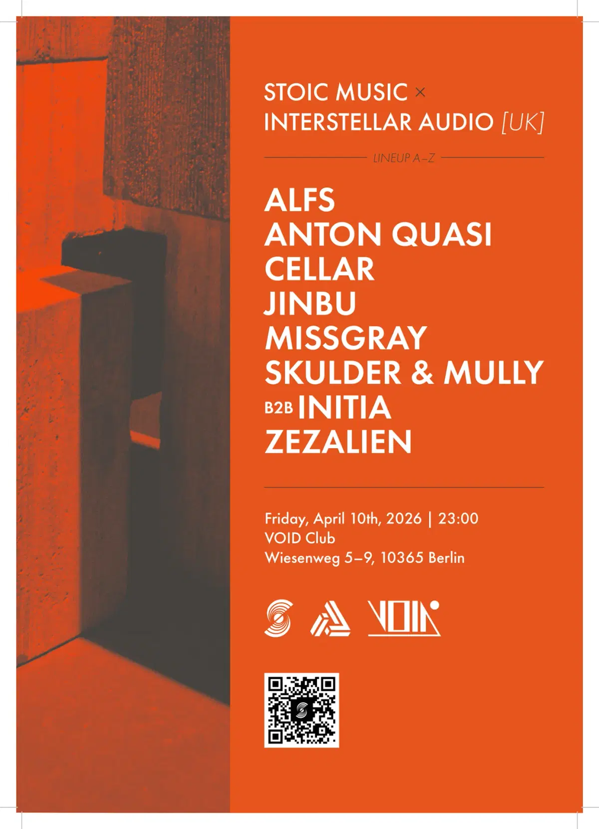 Stoic Music x Interstellar Audio with Cellar, Jinbu, Missgray, alfs, Zezalien, Initia